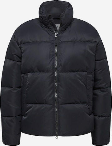 Abercrombie & Fitch Winter jacket in Black: front