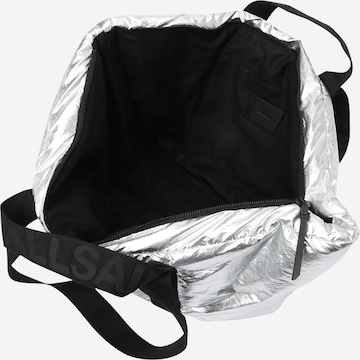AllSaints Nakupovalna torba | srebrna barva