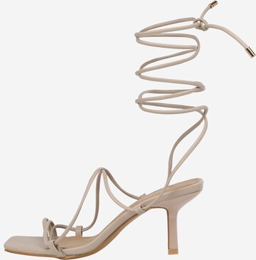 Tongs Nasty Gal en beige