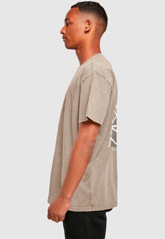 Merchcode T-Shirt 'Zayn - Indigo' in Grün