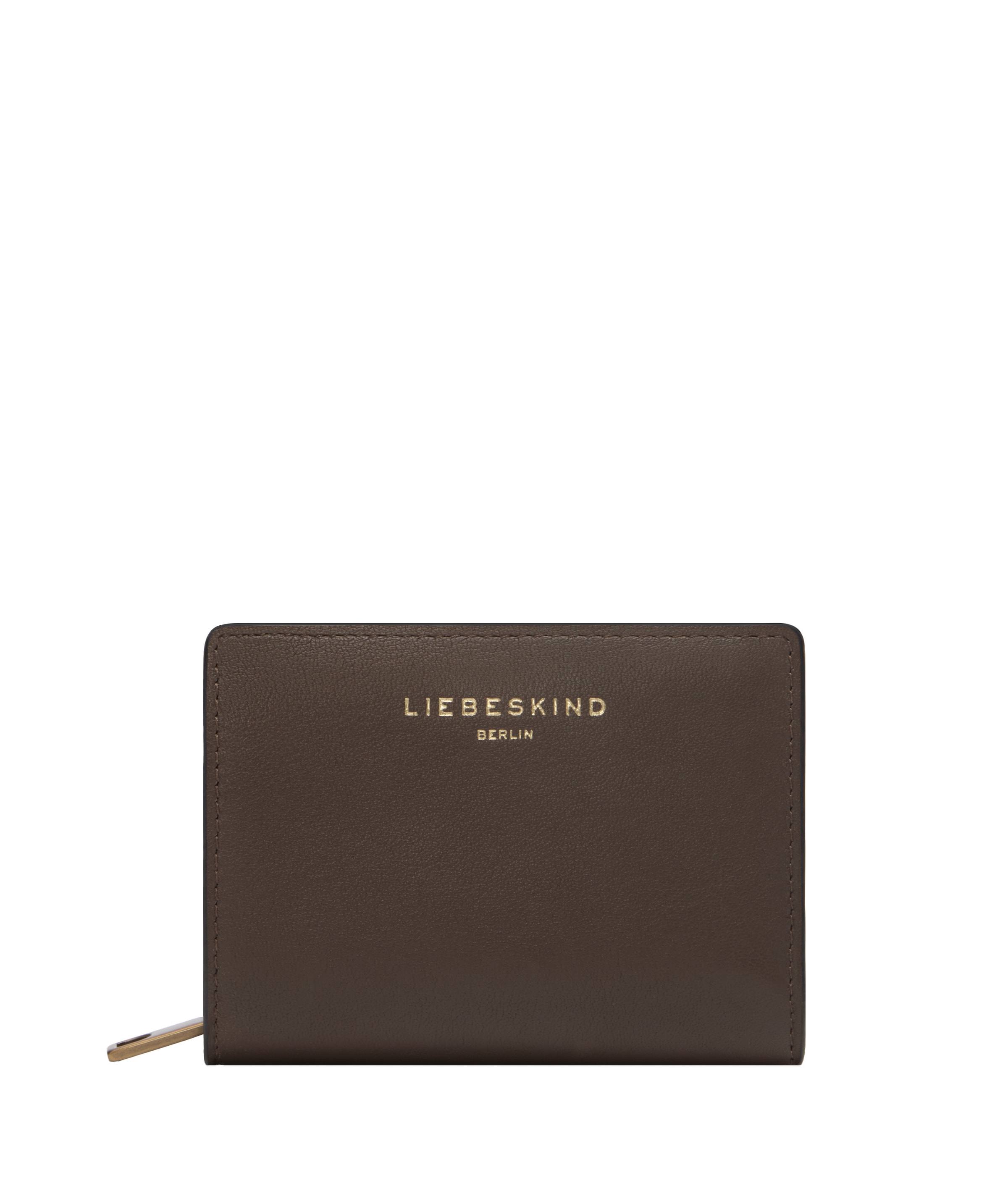 Liebeskind Berlin Portemonnee in Bruin: voorkant
