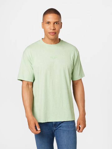 T-Shirt Marc O'Polo DENIM en vert : devant