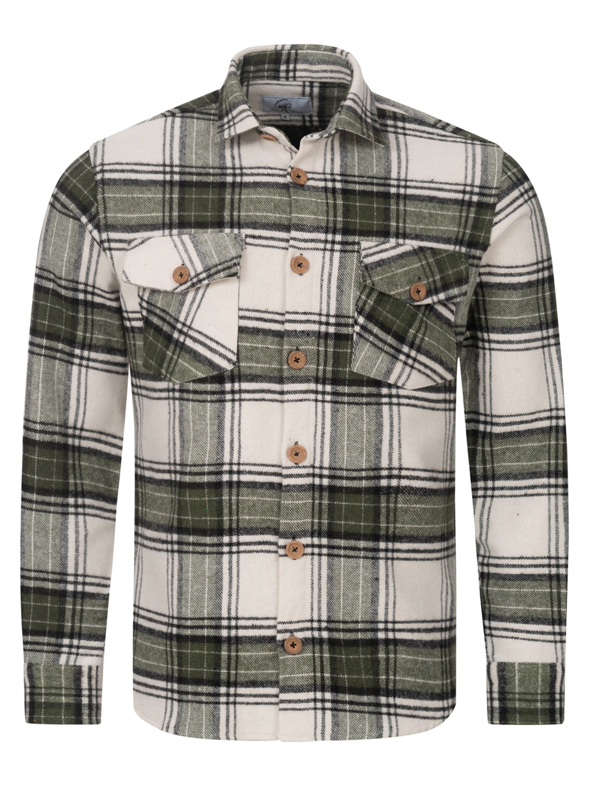 Rock Creek Hemd in Grün: Vorderseite