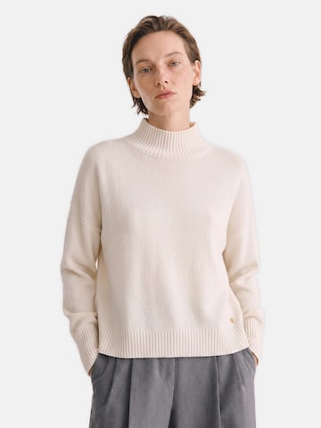 Dine'n'Dance Sweater 'Maria' in White: front