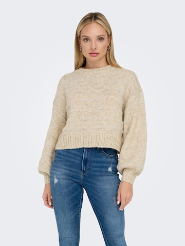 ONLY - Pullover 'Celina' em bege: frente