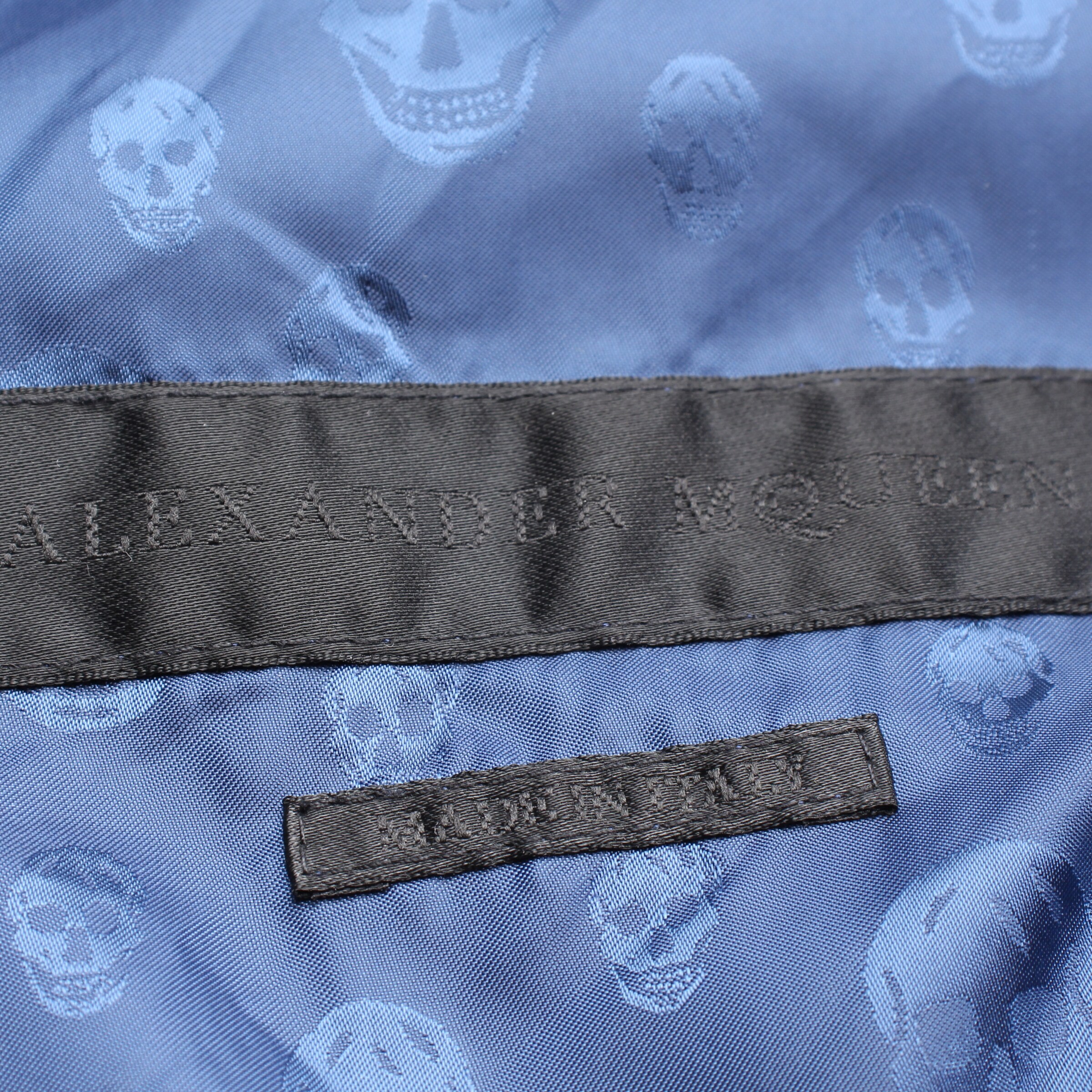 Alexander McQueen Jacket & Coat in M-L in Blue