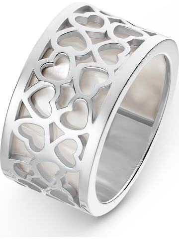 JETTE Ring in Silber: front