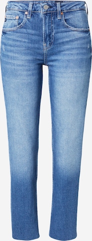 Coupe slim Jean 'GIRLFRIEND' AG Jeans en bleu : devant