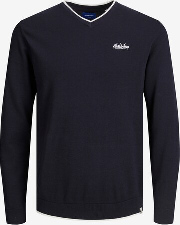 Pull-over 'Tons' JACK & JONES en bleu : devant