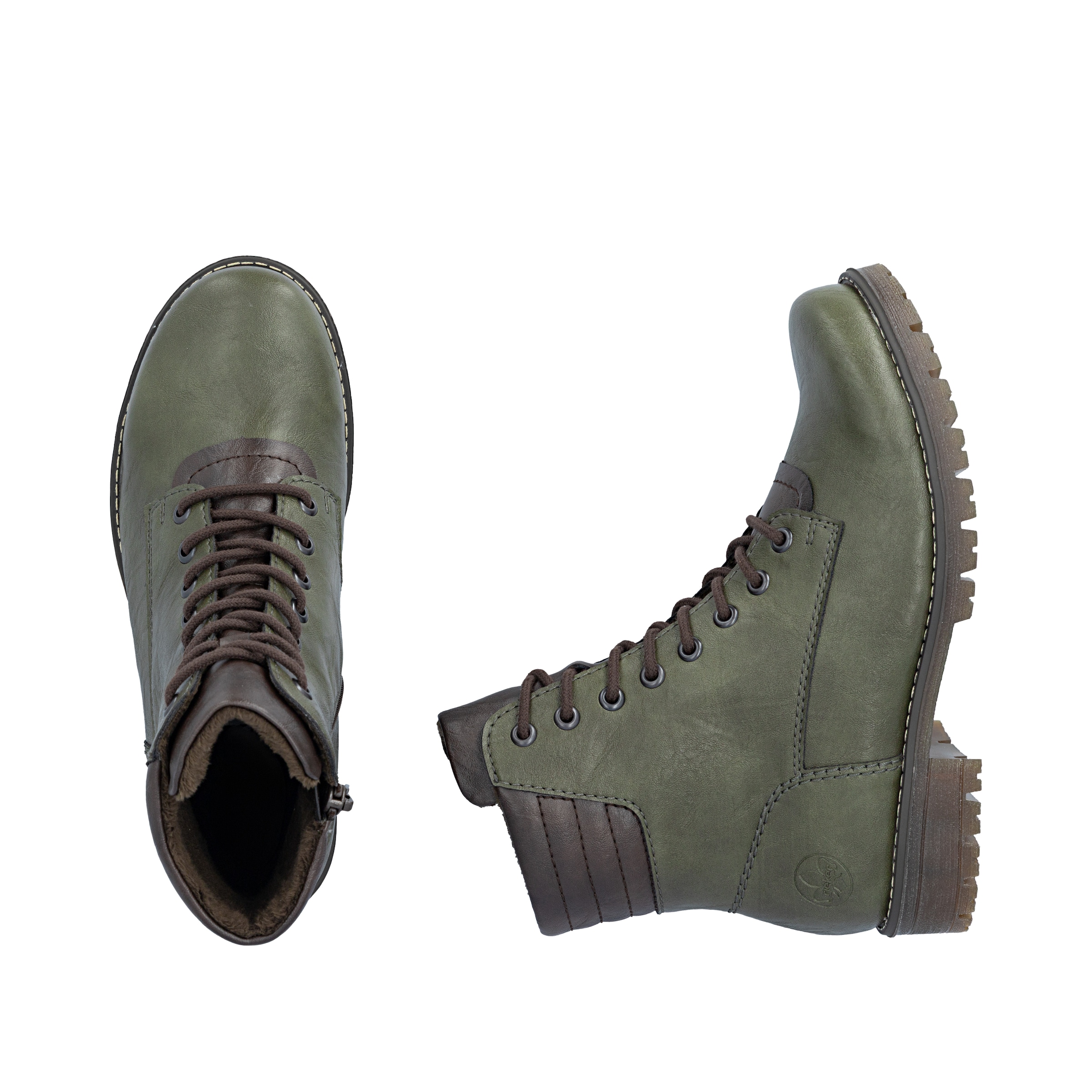 Boots Rieker en vert