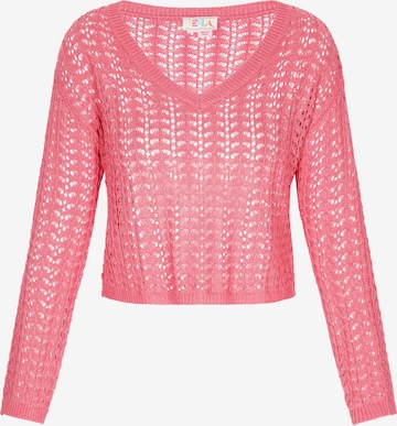 Pull-over IZIA en rose : devant