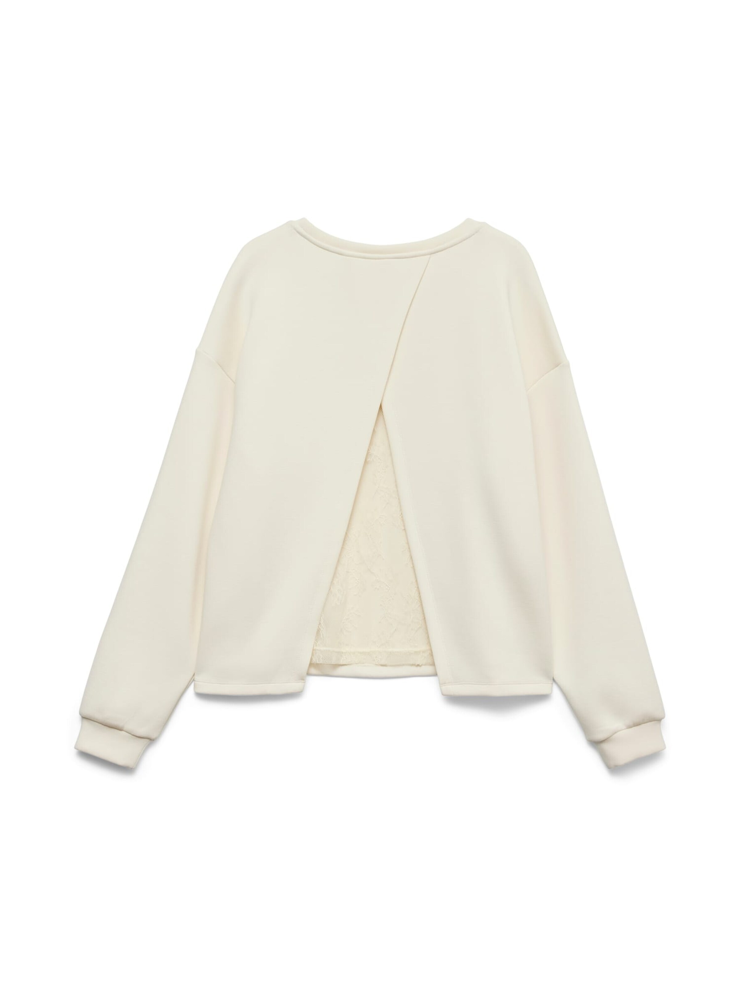 VERO MODA Sweatshirt 'Locca' in Wit