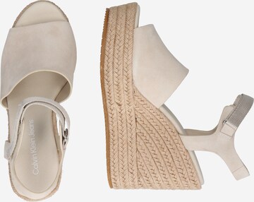 Calvin Klein Jeans Sandal in Beige