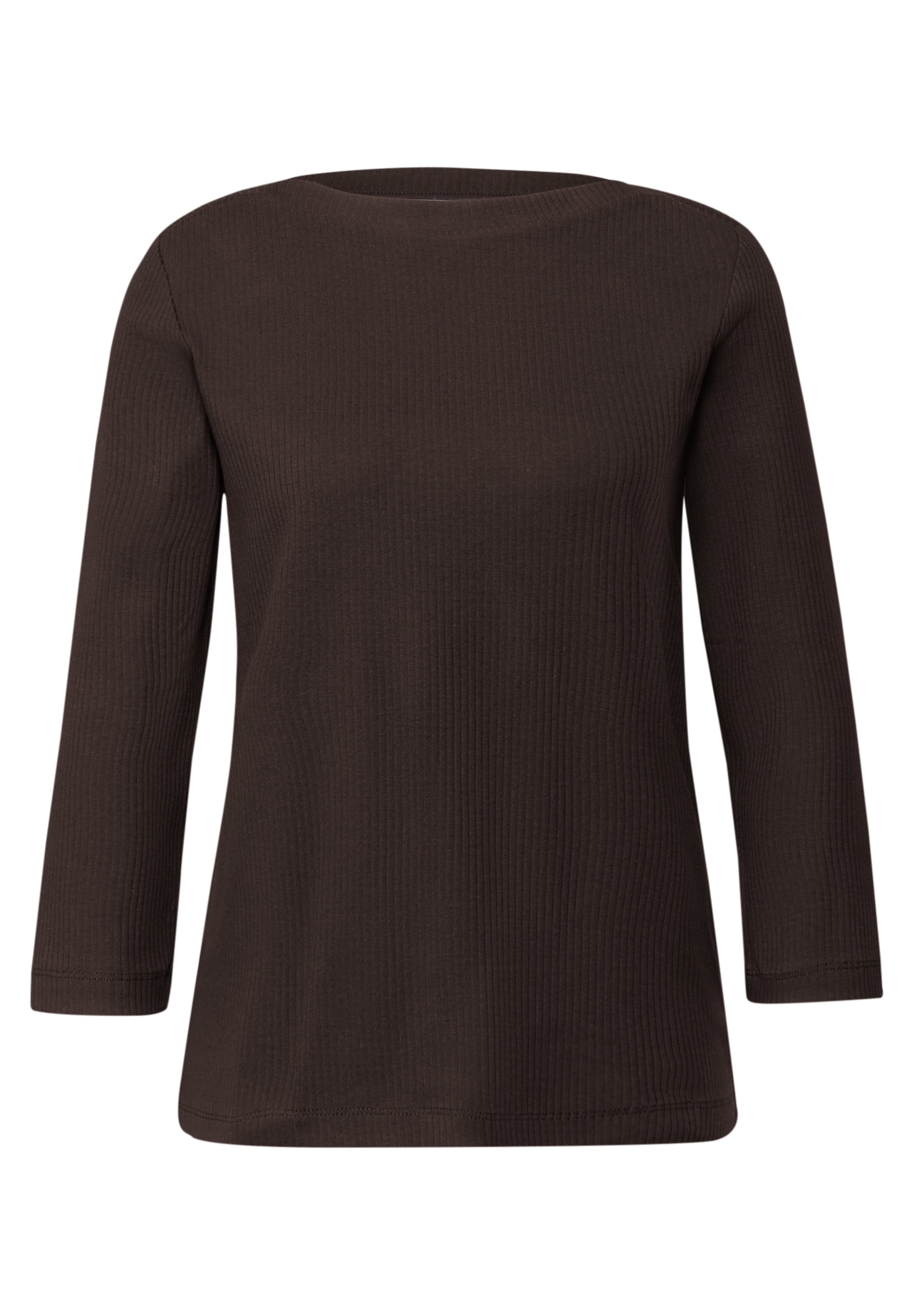 STREET ONE Shirt in Brown: front