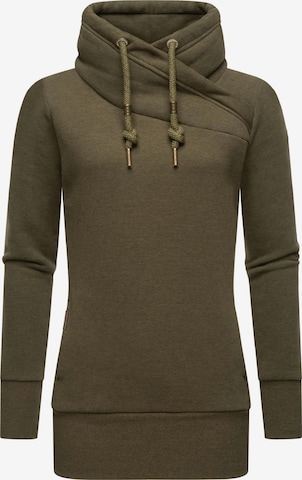 Sweat-shirt 'Neska' Ragwear en vert : devant