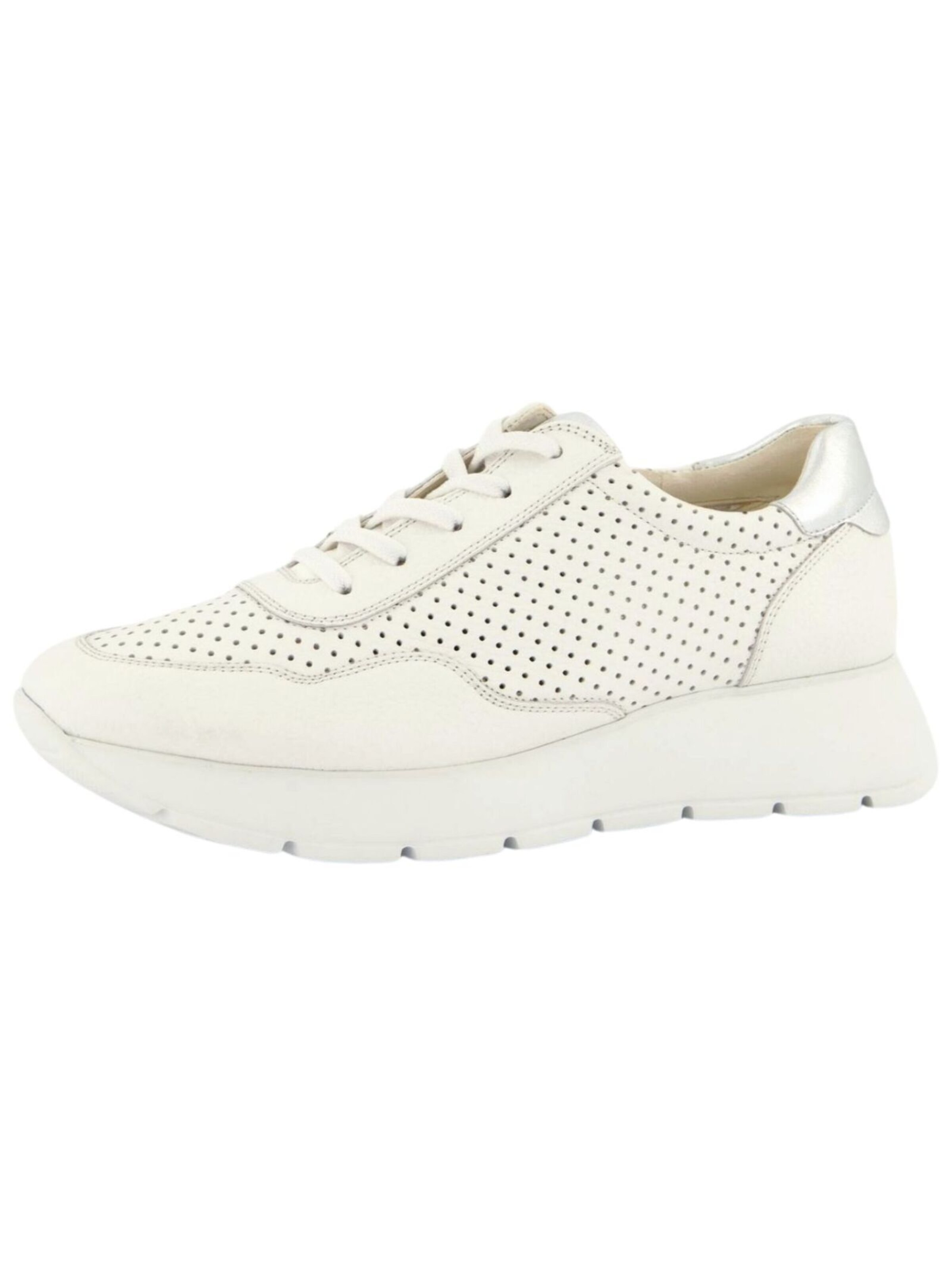Paul Green Platform trainers in White: front