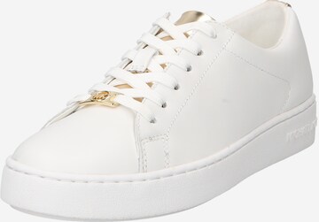 MICHAEL Michael Kors - Sapatilhas baixas 'Keaton' em branco: frente