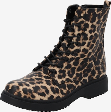 Palado by Sila Sahin Lace-up boot 'Djerba Fresco by Sila Sahin' in Brown: front