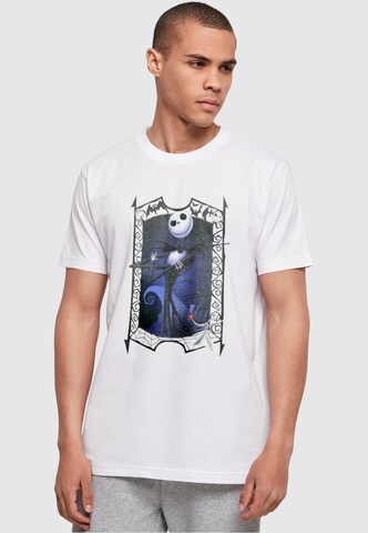 Maglietta 'The Nightmare Before Christmas - Pumpkin King' di ABSOLUTE CULT in bianco: frontale