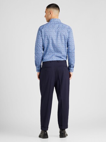 Regular Pantalon à pince Studio Seidensticker en bleu