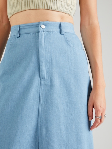 PIECES Skirt 'ASTA' in Blue