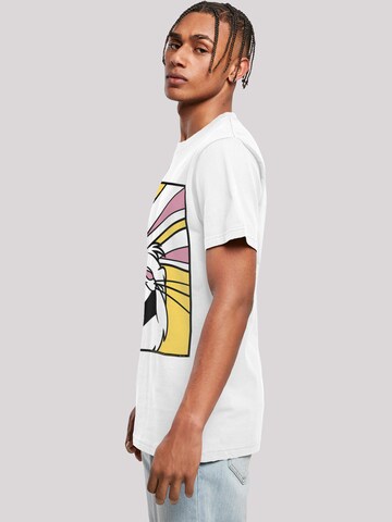 Maglietta 'Looney Tunes Bugs Bunny Laughing' di F4NT4STIC in bianco