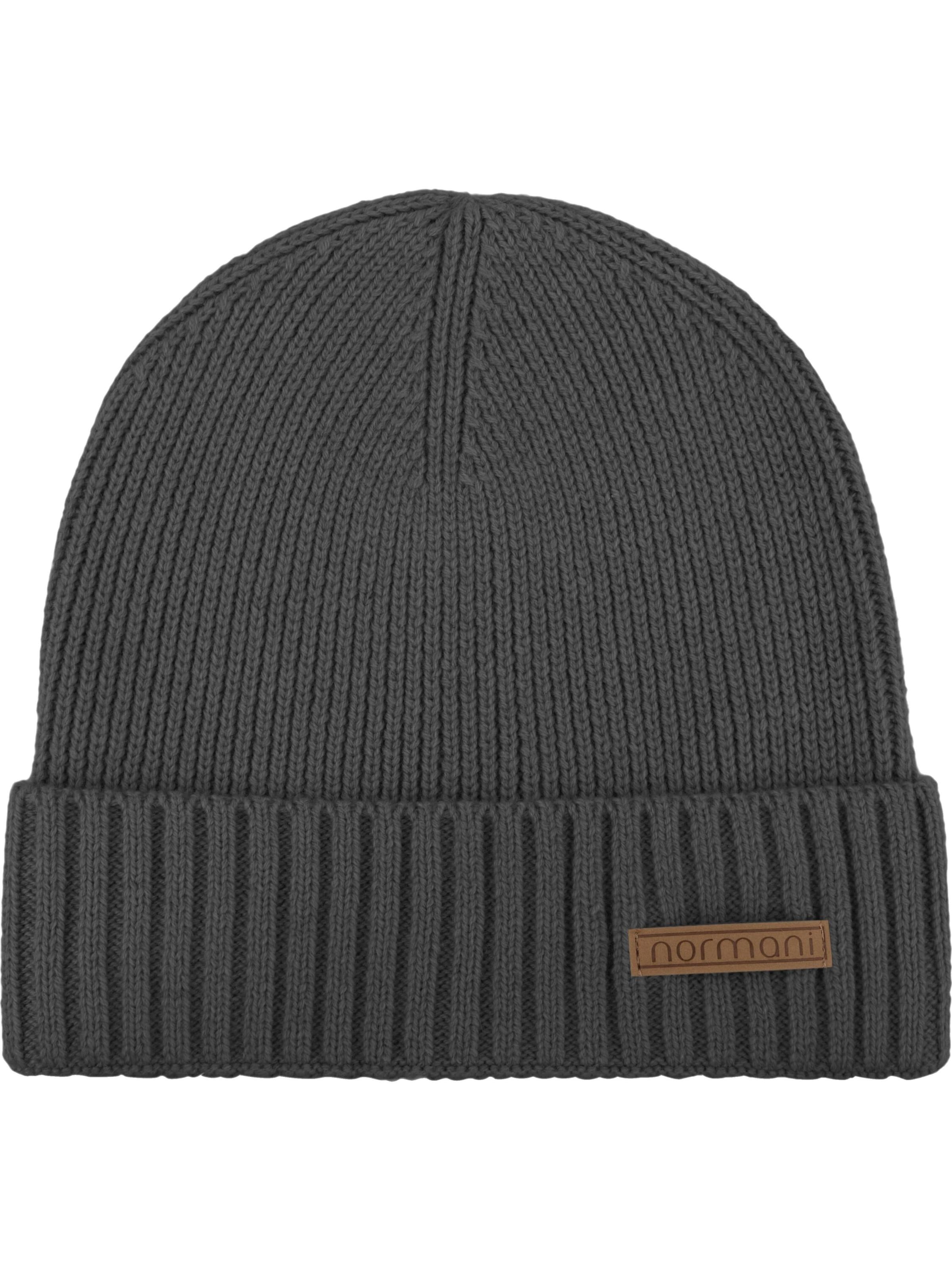 normani Beanie ' Yuma ' in Grey: front