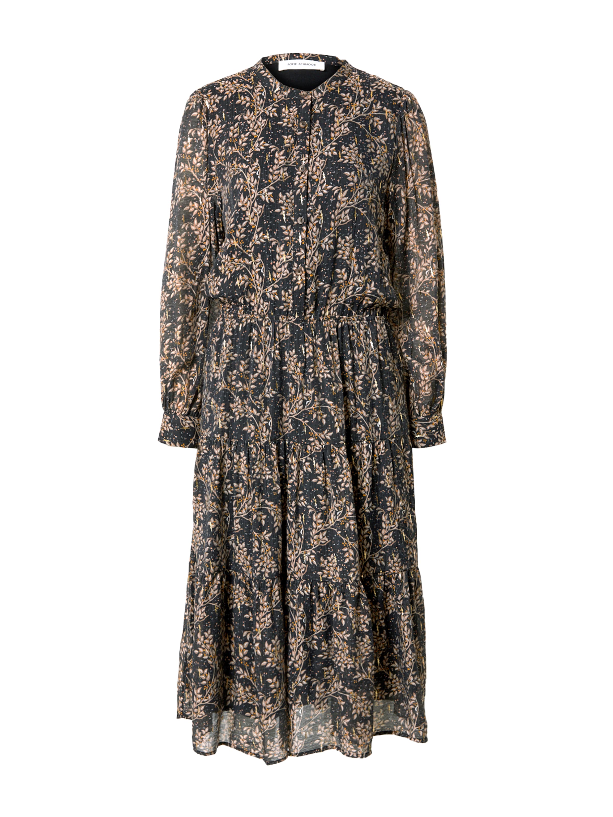 Robe-chemise Sofie Schnoor en noir : devant