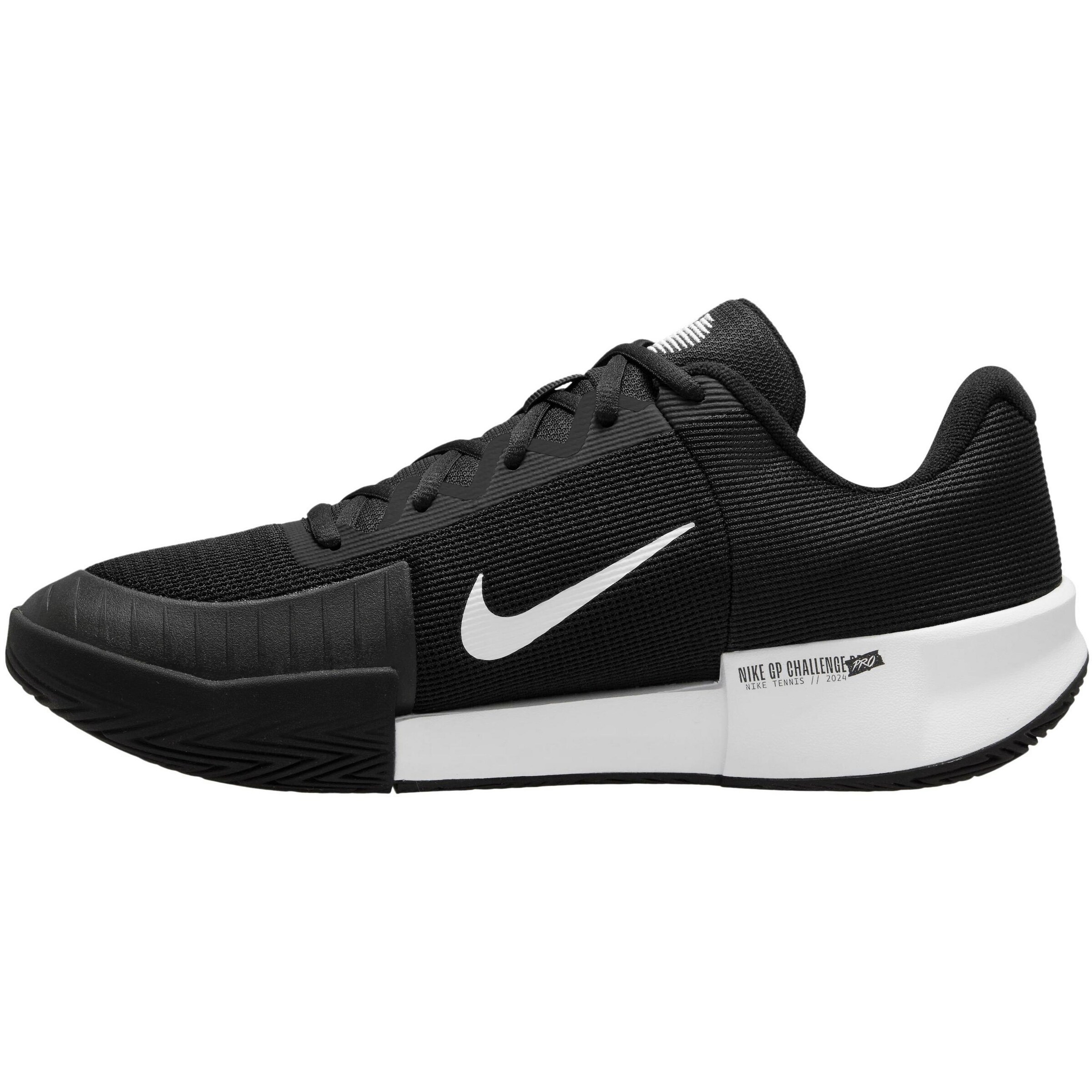 NIKE Athletic Shoes 'GP Challenge Pro' in Black: front