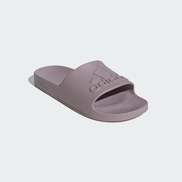 Claquettes / Tongs 'Adilette Aqua' ADIDAS SPORTSWEAR en violet