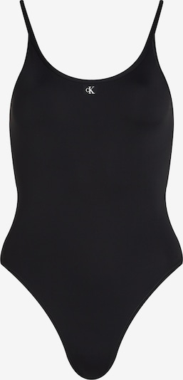 Calvin Klein Swimwear Uimapuku 'SCOOP' värissä musta, Tuotenäkymä