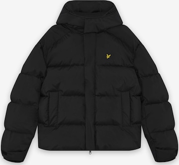 Lyle & Scott Winter Jacket in Black: front