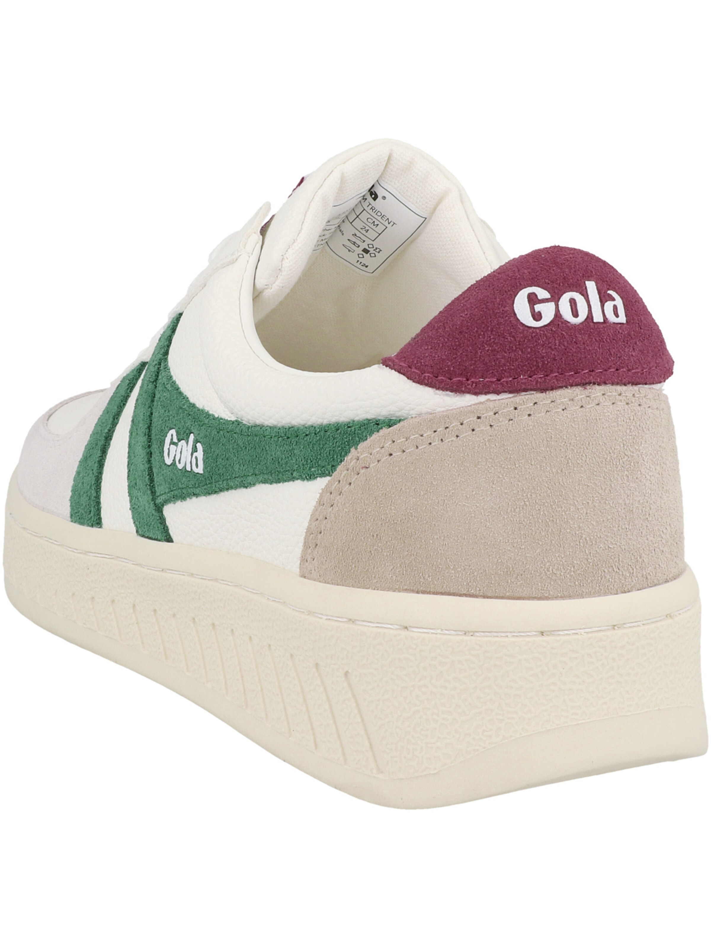 Gola Sneakers laag 'Grandslam Trident CLA415' in Wit