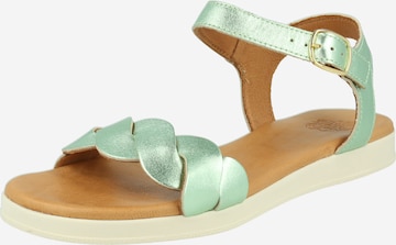 Apple of Eden Sandals 'Inez' in Green: front