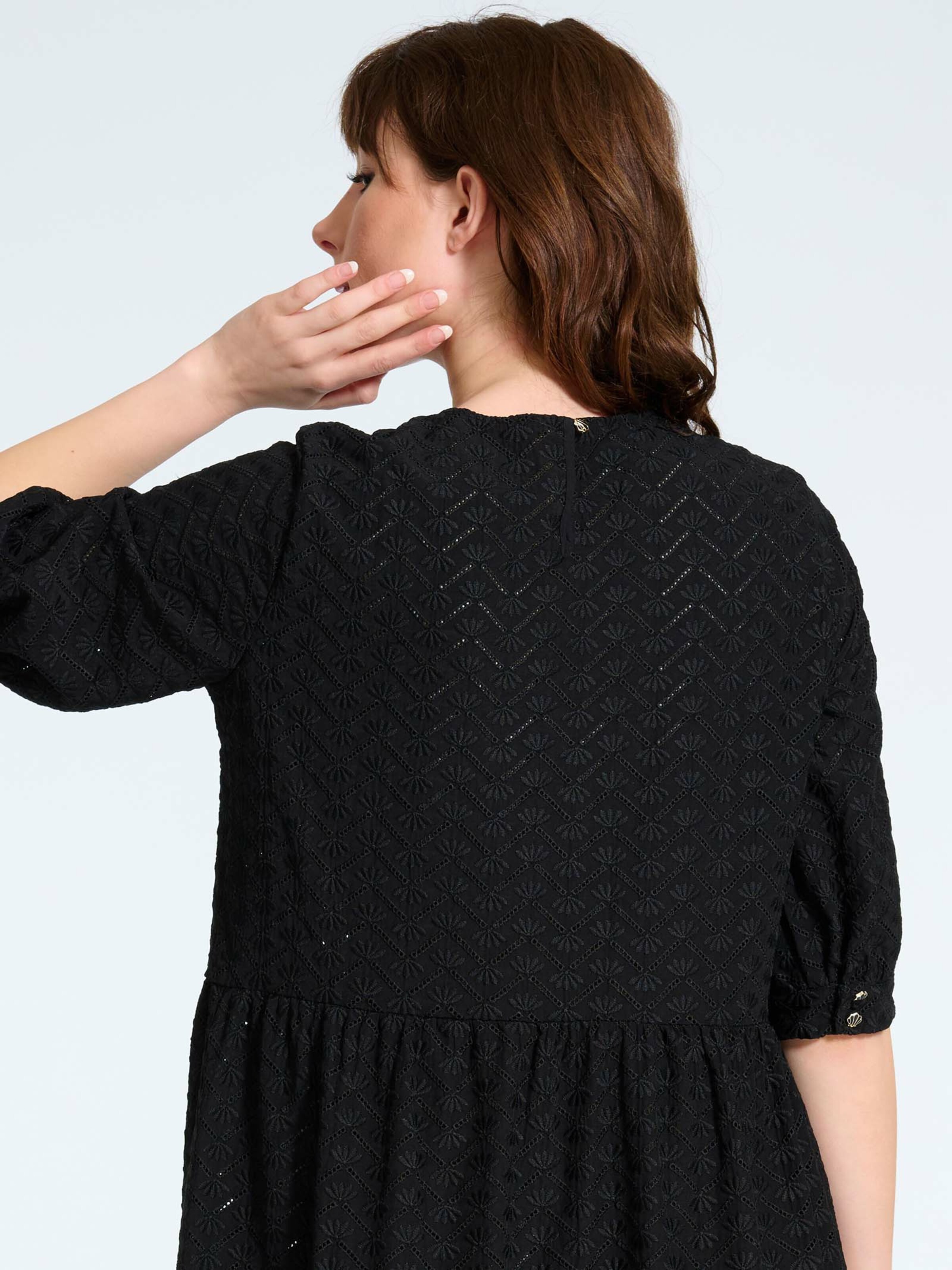 Frauen Große Größen CaddisFly Kleid 'CfAddison' in Schwarz - IS90956 Frauen Große Größen CaddisFly Kleid 'CfAddison' in Schwarz - IS90956