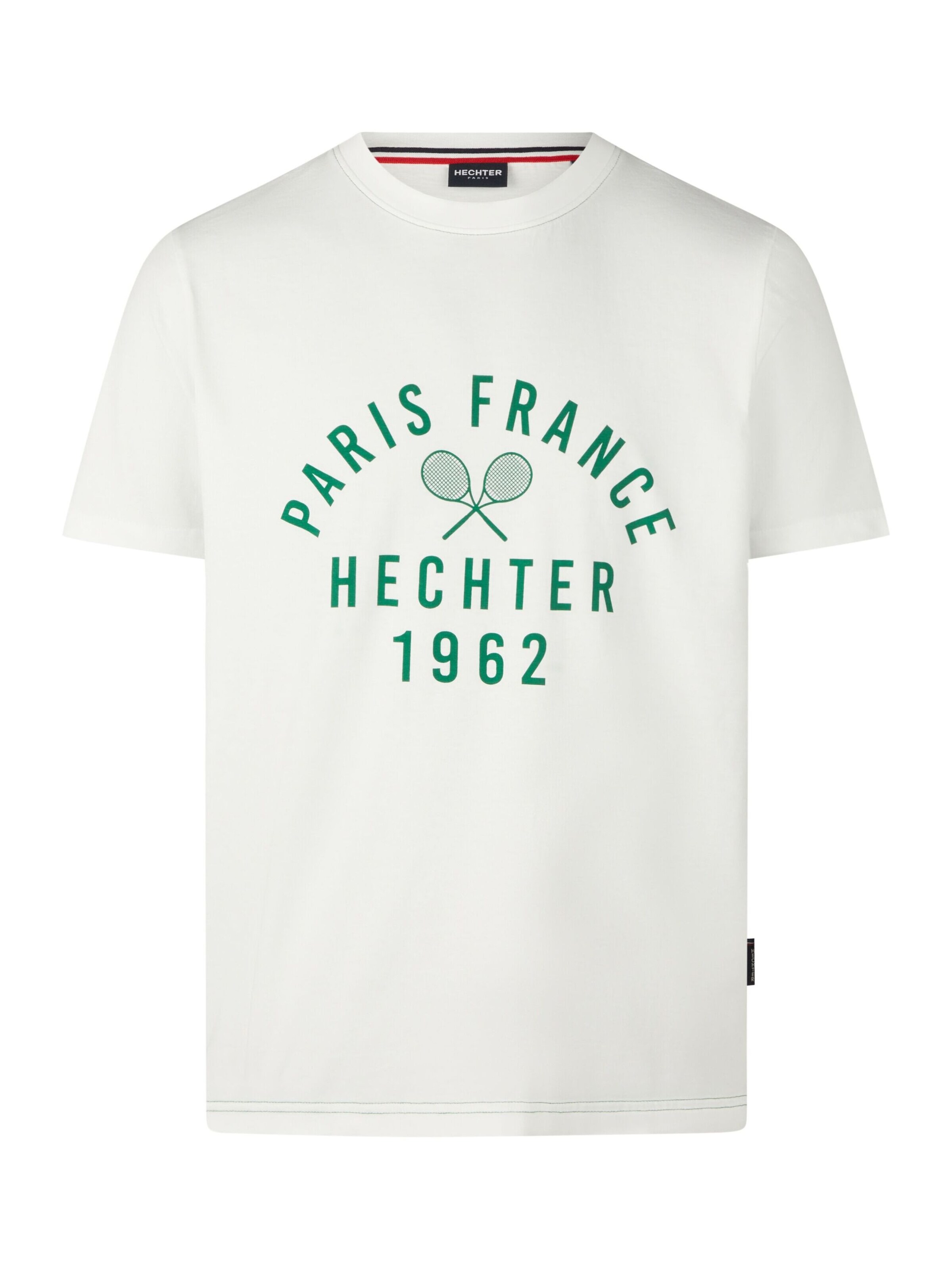 T-Shirt HECHTER PARIS en blanc : devant