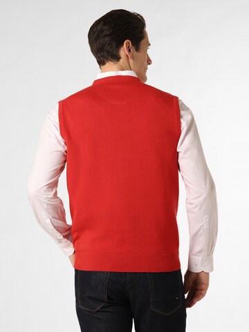 Andrew James Sweater Vest in Red