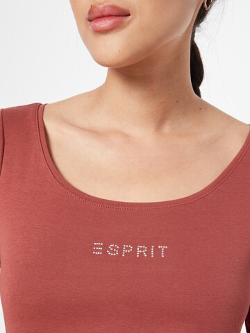 ESPRIT T-Shirt in Braun