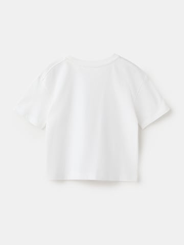 MANGO KIDS T-Shirt 'BEACH' in Weiß