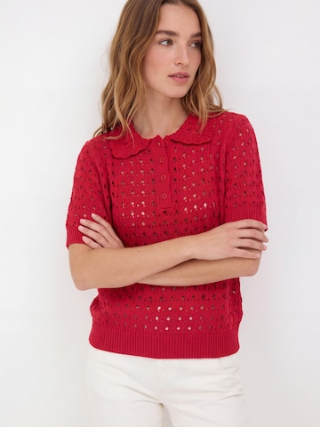 andy & lucy Sweater 'COLETTE' in Red: front