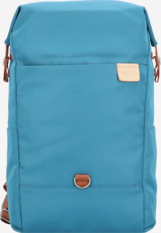 Harvest Label Backpack in Blue: front