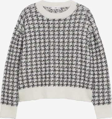 Pull-over MANGO en blanc : devant