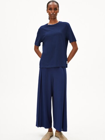ARMEDANGELS Wide leg Pantalon in Blauw