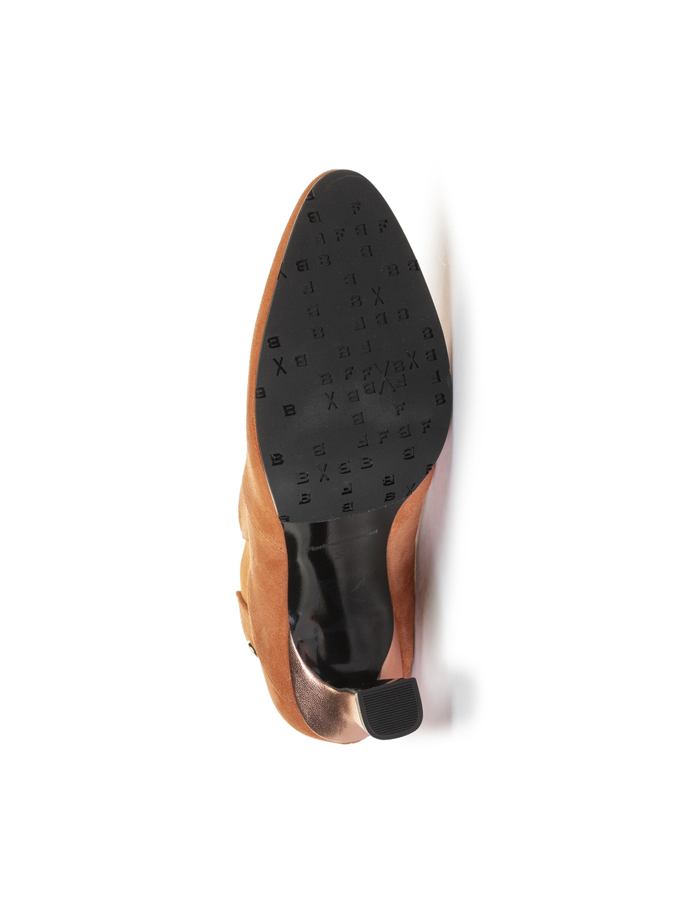 Floris van Bommel Chelsea Boots 'Saxi 03' in Orange