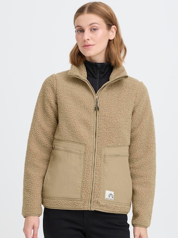 North Bend - Casaco meia-estação ' NBGalonne W Teddy Jacket ' em castanho