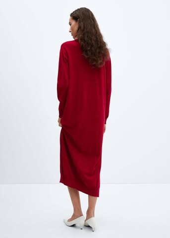 Robes en maille 'Vieira' MANGO en rouge