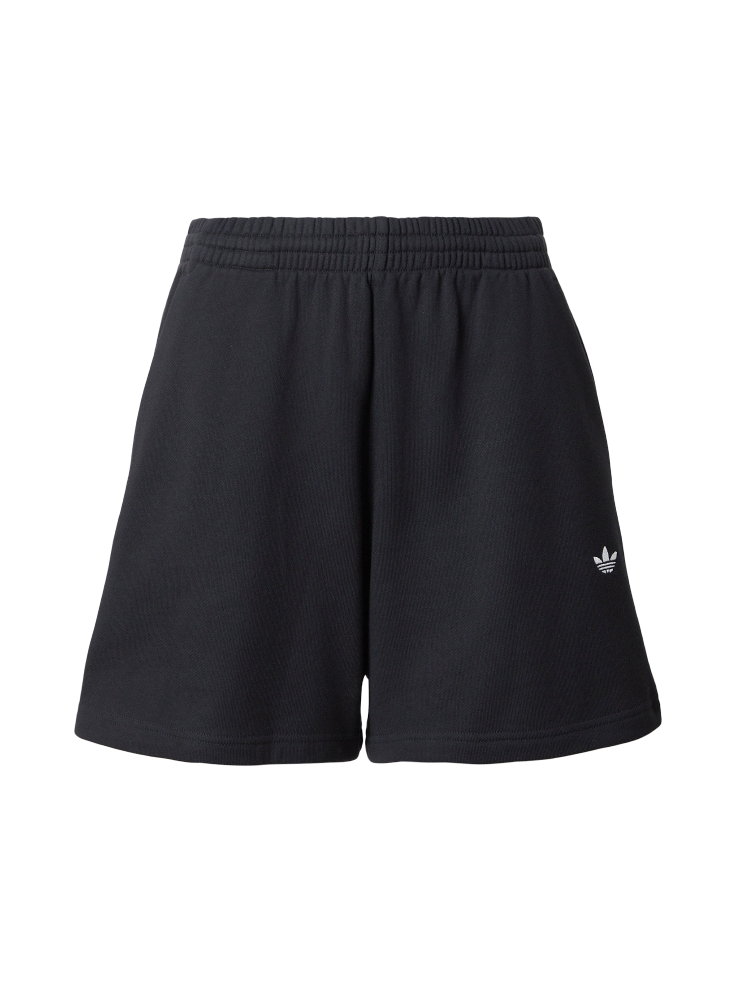juoda ADIDAS ORIGINALS Plačios klešnės Kelnės: priekis