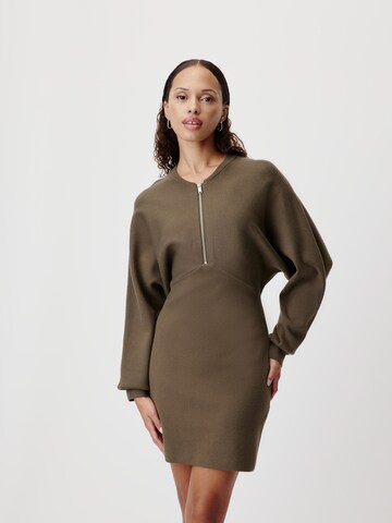 Abito in maglia 'Giana' di LeGer by Lena Gercke in verde: frontale