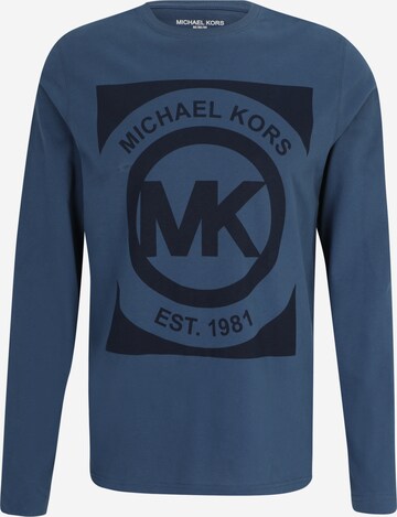 Michael Kors Shirt 'PEACH' in Blauw: voorkant