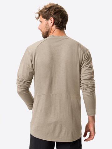 VAUDE Functioneel shirt 'Yaras' in Beige